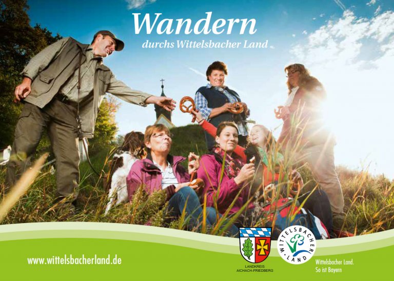 Wandern im Wittelsbacher Land - Flyer