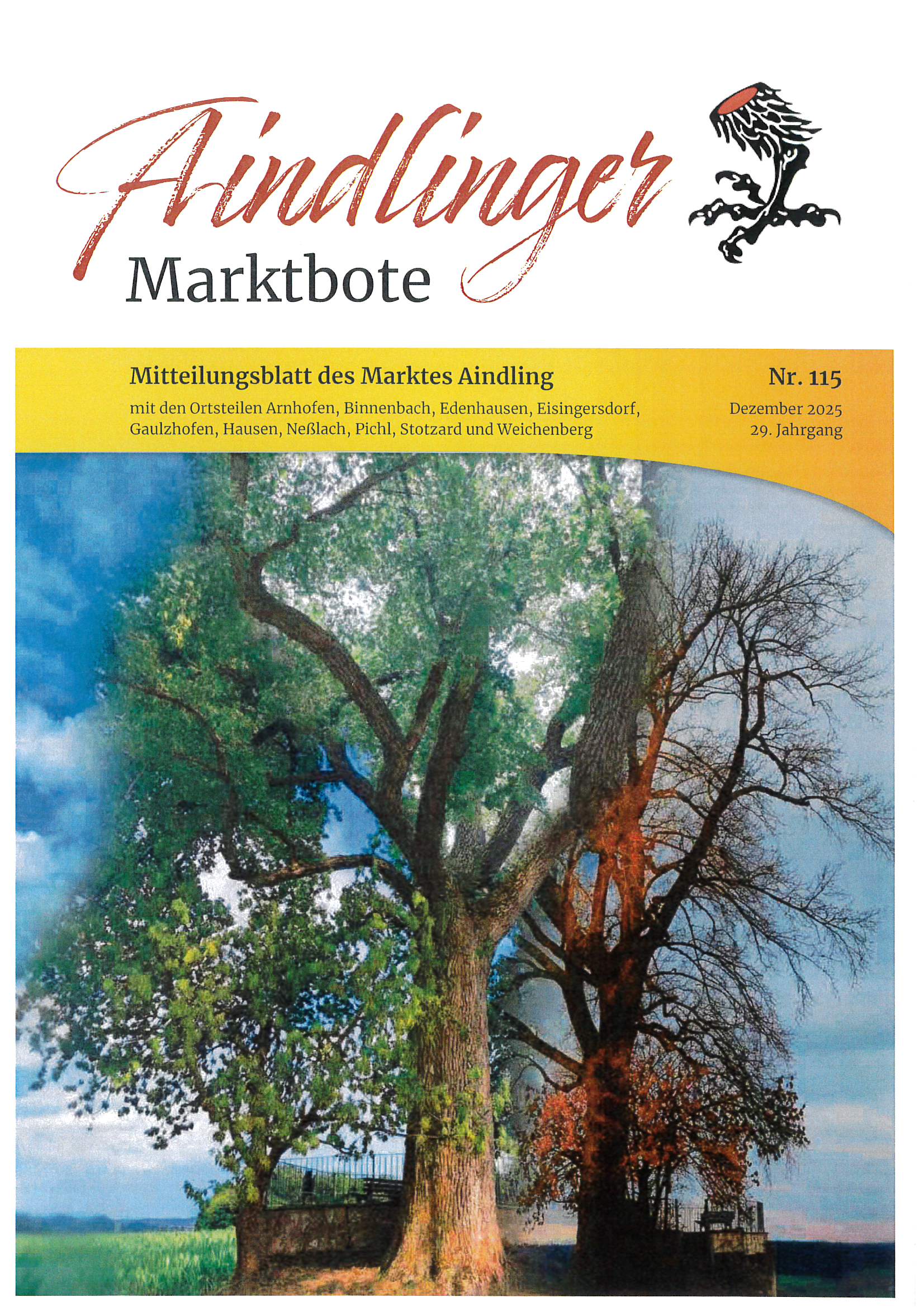 Aindlinger Marktbote Dezember 2025 Bild